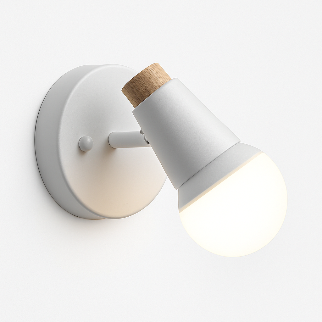 Virello | Gesculpteerde Herten Gewei Hout en Metaal Moderne Wandlamp