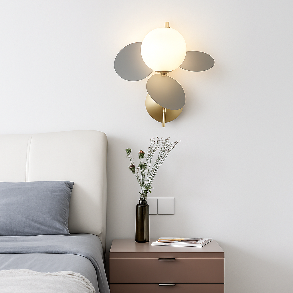 Veldorae | Moderne Minimalistische Beschilderde Decoratieve Wandlamp