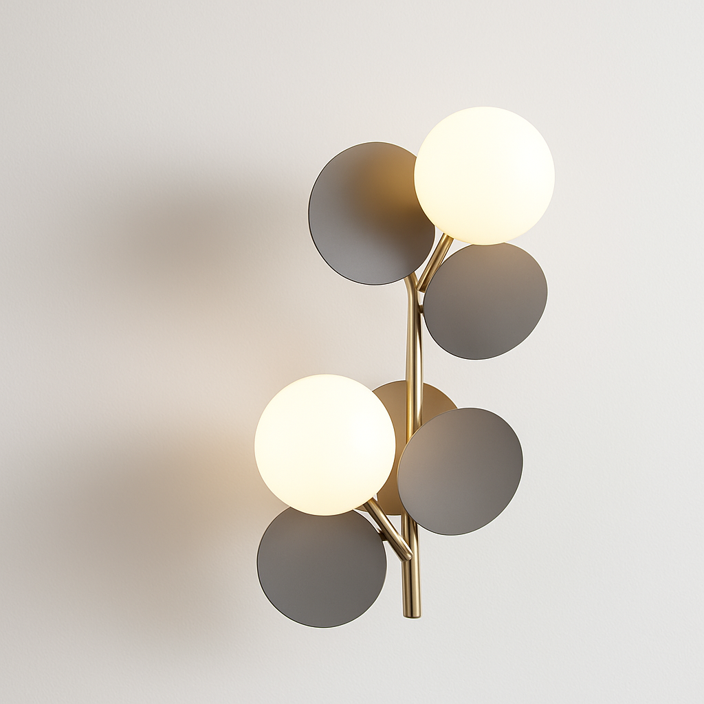 Veldorae | Moderne Minimalistische Beschilderde Decoratieve Wandlamp