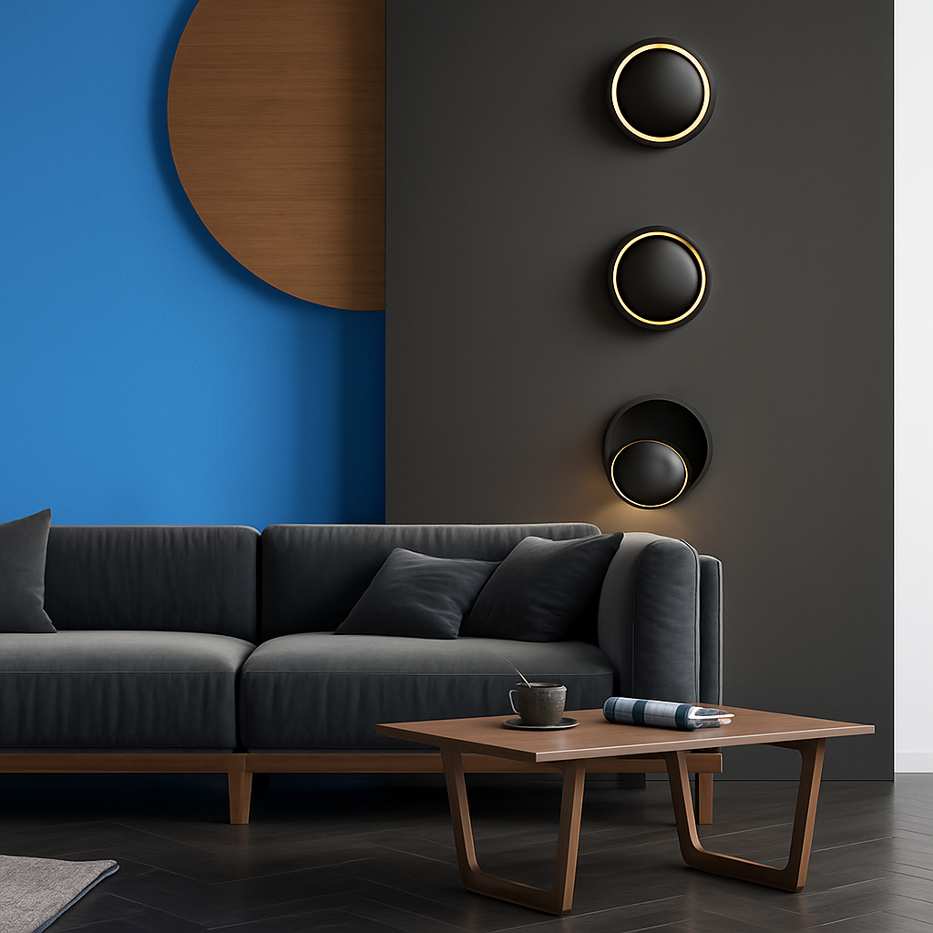 Velione | Ronde Minimalistische Verstelbare Moderne Wandlamp Armatuur