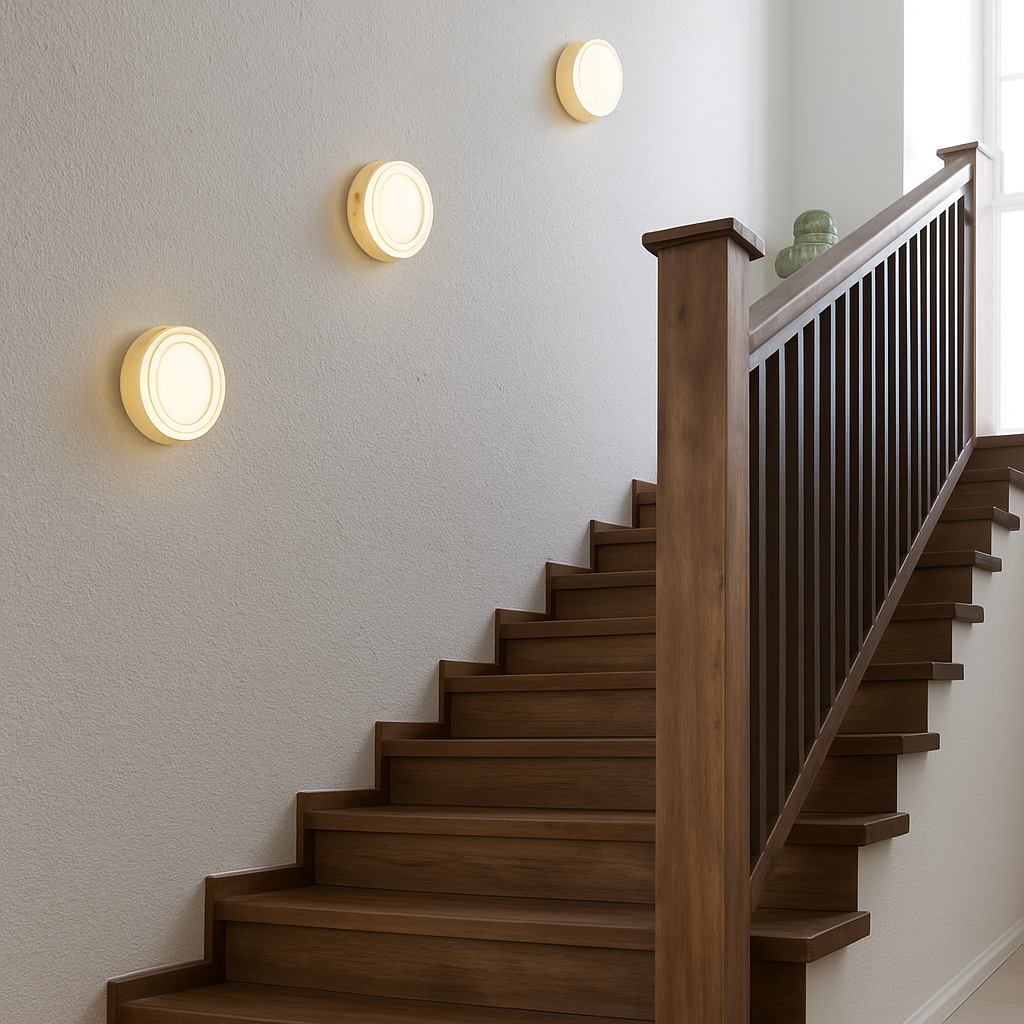 Velisyn | Moderne Ronde LED Wandlamp Sconce Met Mat Glas