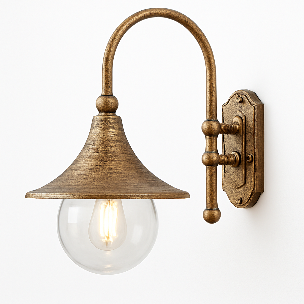 Kelymorn | Rustieke Architectonische Structuur Wandlamp
