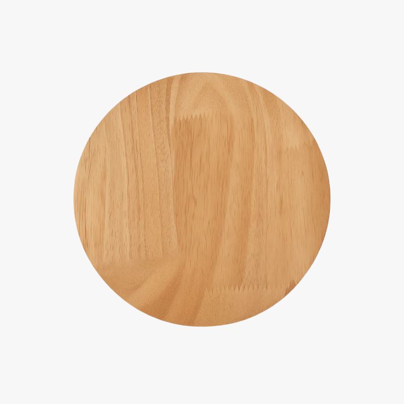Velithen | Scandinavische Ovale Houten Op-en-Neer Glazen Wandlamp