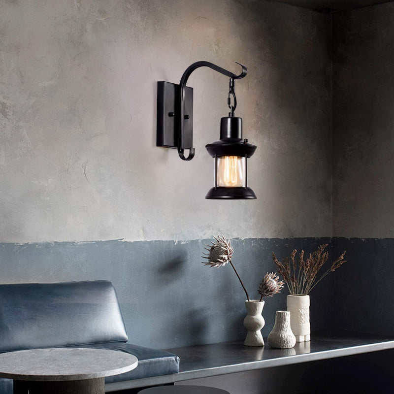 Kolar | Industriële Antieke Lantaarn Stijl Metalen Wandlamp