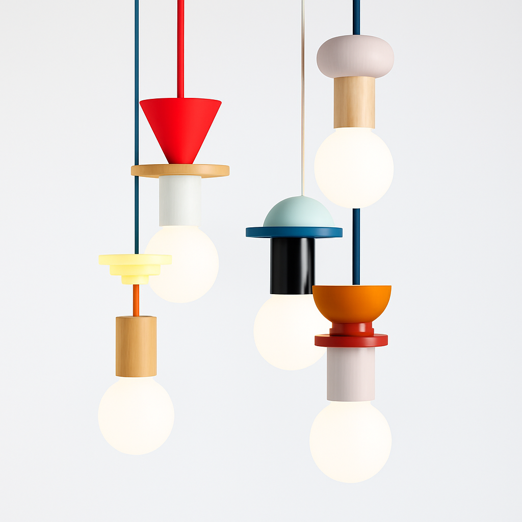 Venrione| Nordic Minimalistische Hout Metalen Hanglamp Plafondlamparmatuur