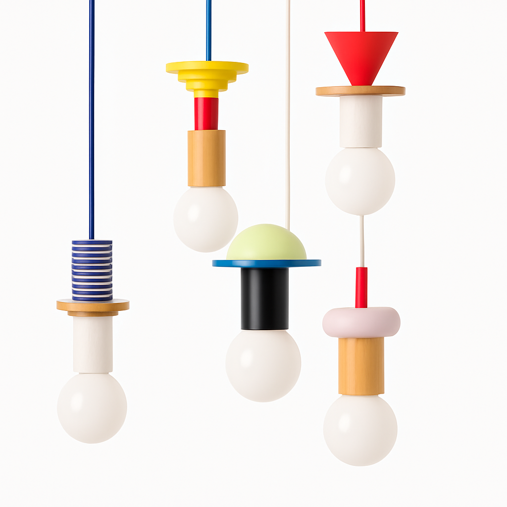 Venrione| Nordic Minimalistische Hout Metalen Hanglamp Plafondlamparmatuur