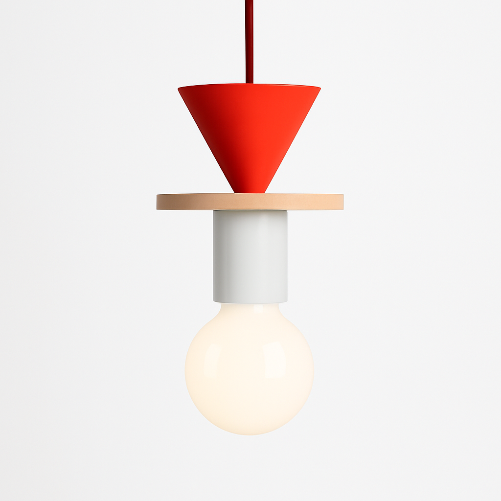 Venrione| Nordic Minimalistische Hout Metalen Hanglamp Plafondlamparmatuur