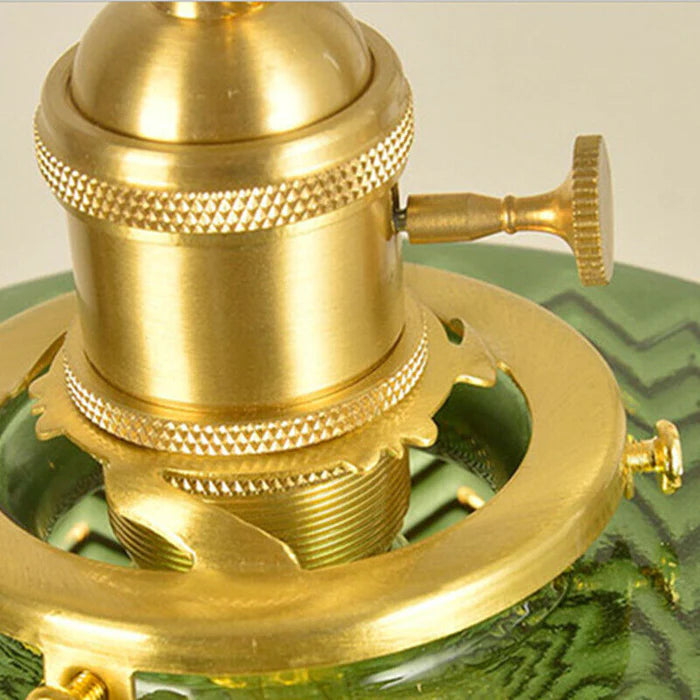 Viridis | Retro Textuur Glazen Cilinder Hanglamp