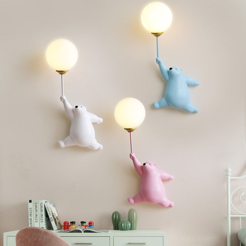 Bublo | Speelse Beer Ballon Wandlamp