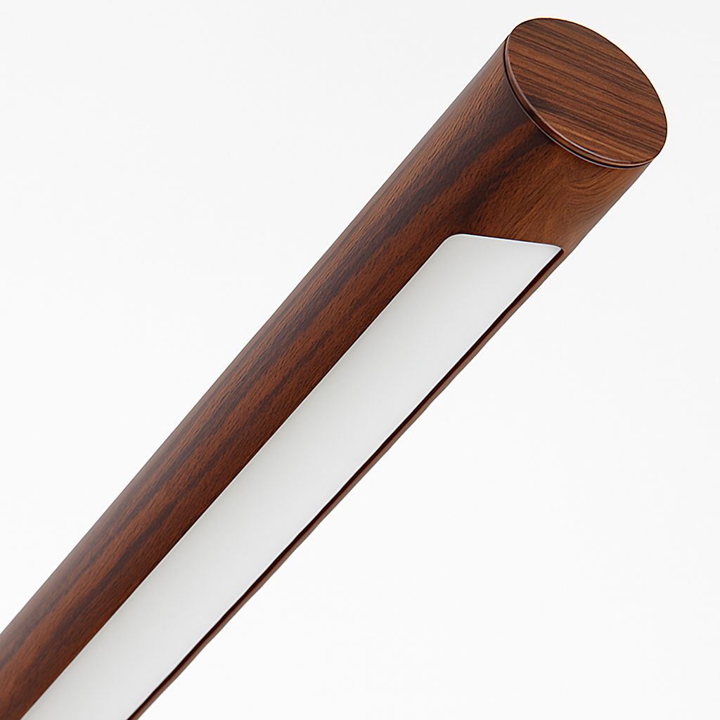 Bristhaw | Sculpturale Bamboe Structurele Scandinavische Bureaulamp