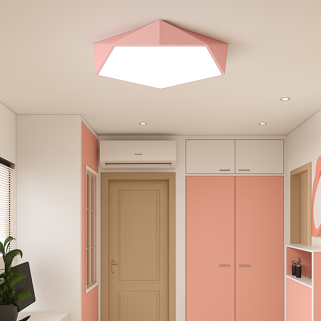 Virelli | Minimalistische Opbouw Geometrische LED Plafondlamp