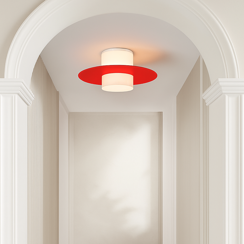 Belvorta | Abstracte Boog Moderne Opbouw Plafondlamp