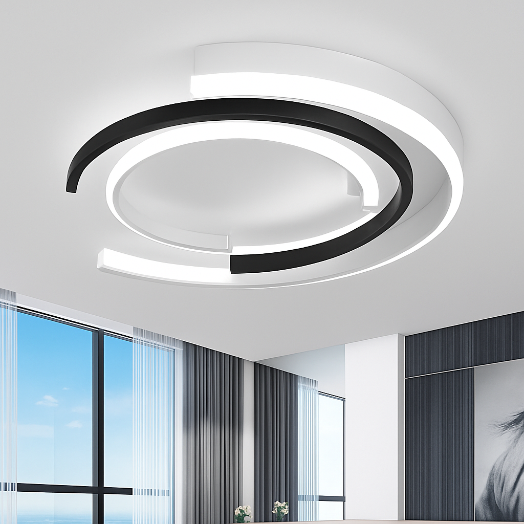 Sarqelle| Moderne Cirkelvormige Boog Ring Opbouw Plafondlamp