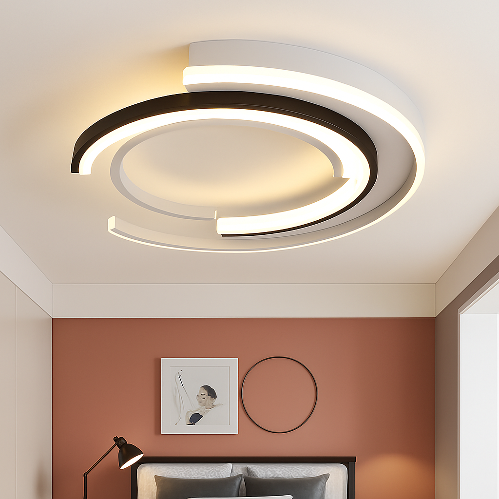 Sarqelle| Moderne Cirkelvormige Boog Ring Opbouw Plafondlamp