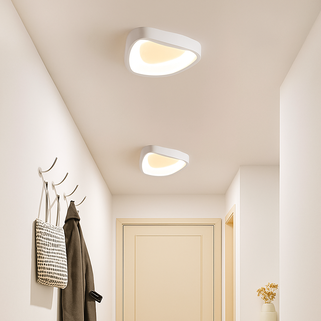 Velsmondi | Minimalistische Architectonische Cirkelvormige Acryl Plafondlamp