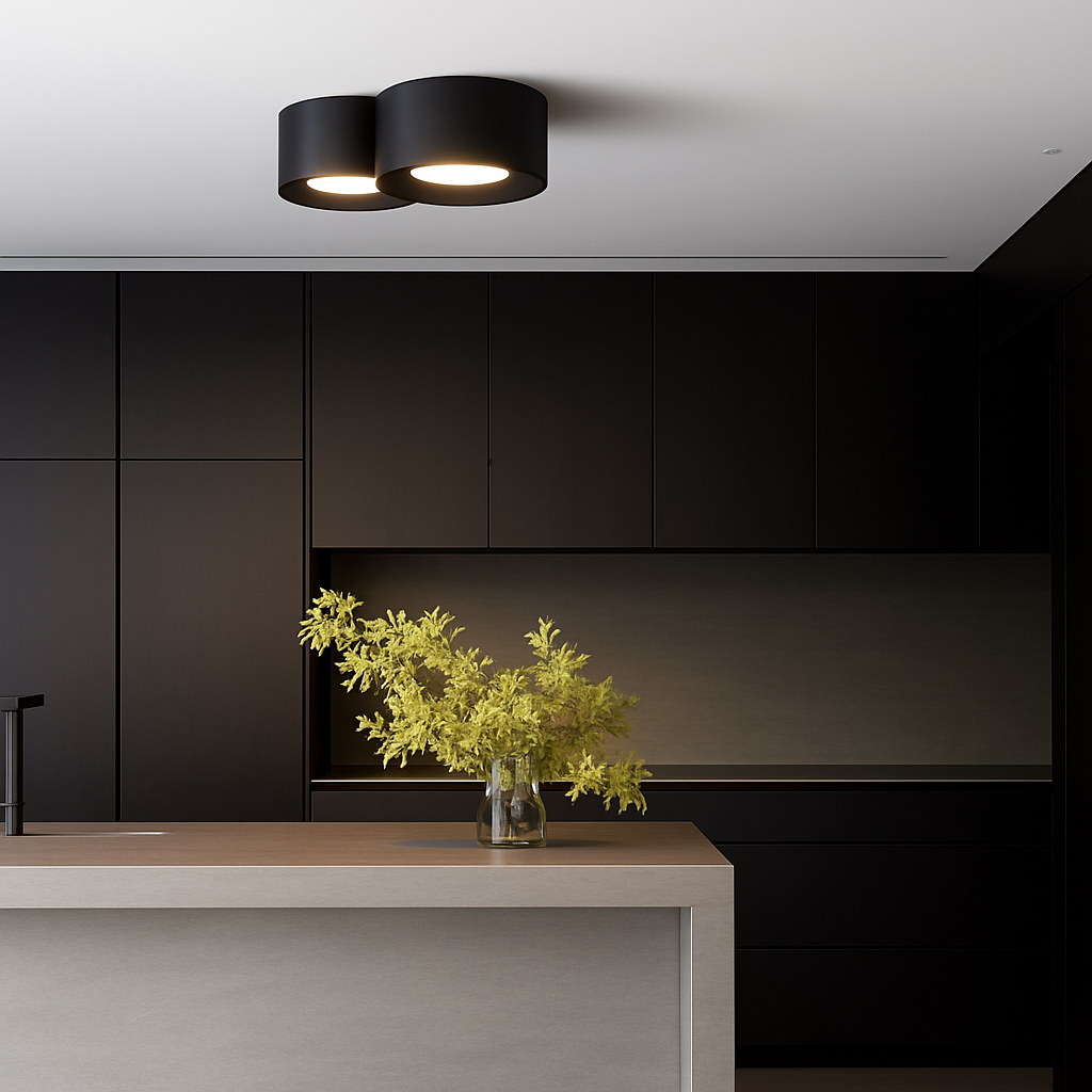 Velgren | Cilindrische Minimalistische Opbouw Plafondlamp