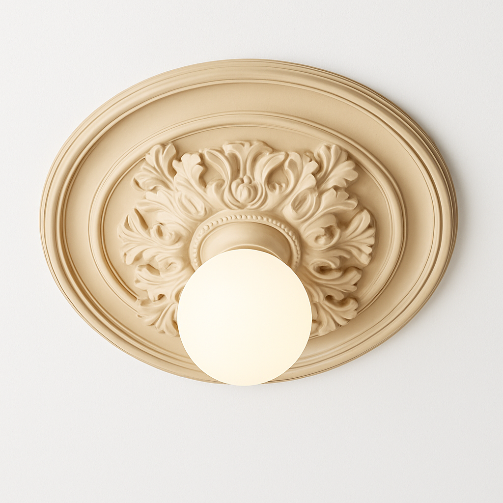 Rostevia | Franse Retro Gesneden Plafondlamp