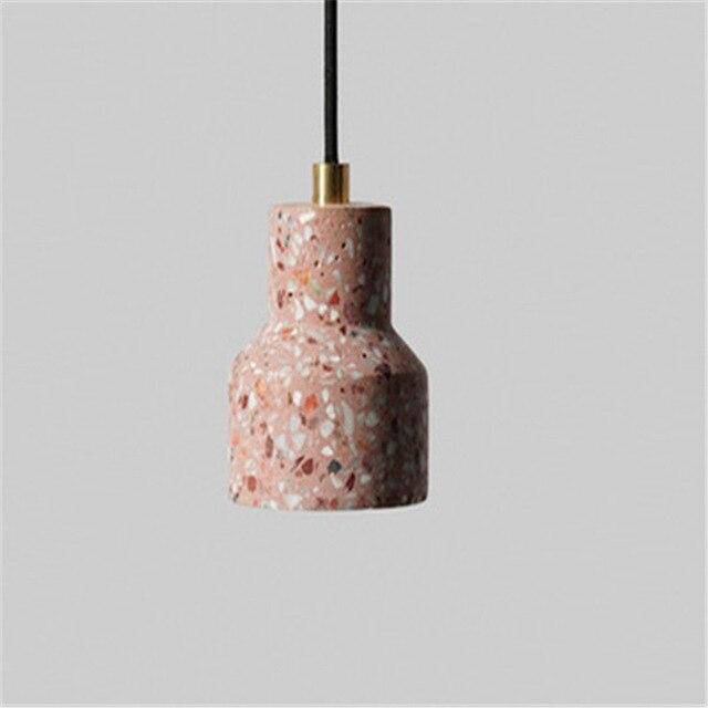 Thryvion | Gespetterde steenstructuur koepel hanglamp