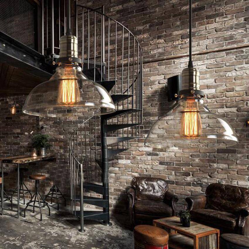 Kelsindra | Vintage Belvormige Glazen Hanglamp