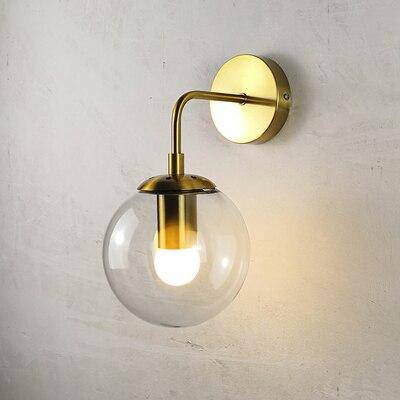 Kymberis | Minimalistische bolvormige architectonische wandlamp