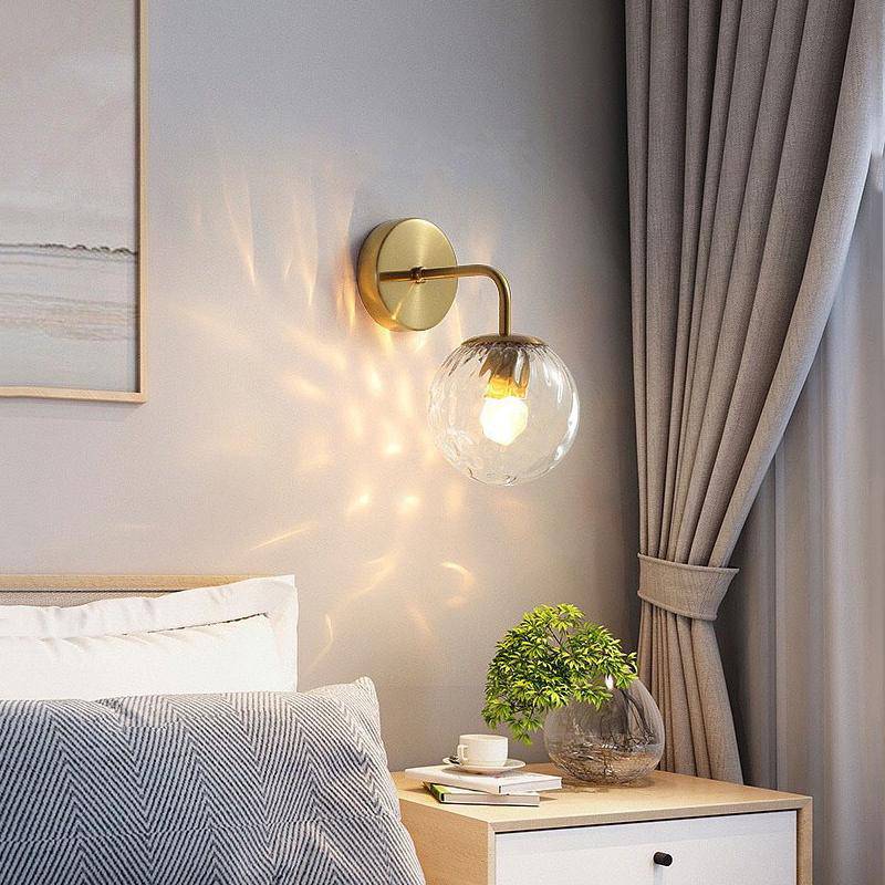 Kymberis | Minimalistische bolvormige architectonische wandlamp