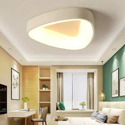 Vaelisom | Geometrische Afgeronde Driehoek Moderne Opbouw Plafondlamp