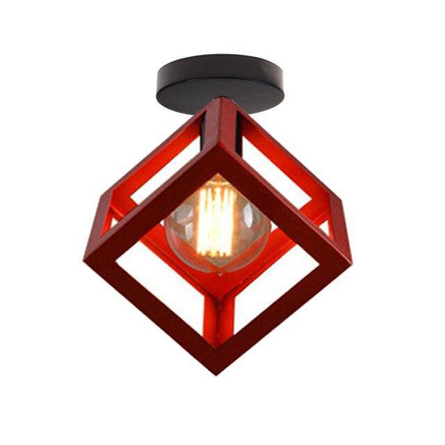 Zorquence | Geometrische Kooi Industriële Opbouw Plafondlamp