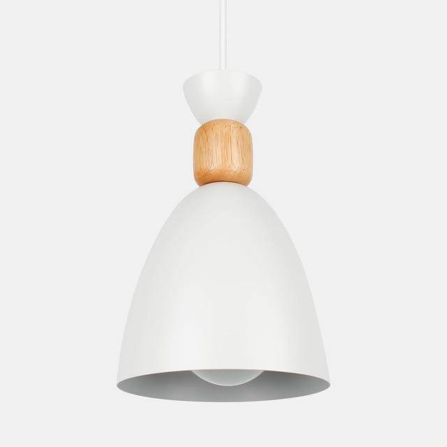 Rhyostel | Noordse Toegelopende Hout- en Metalen Hanglamp