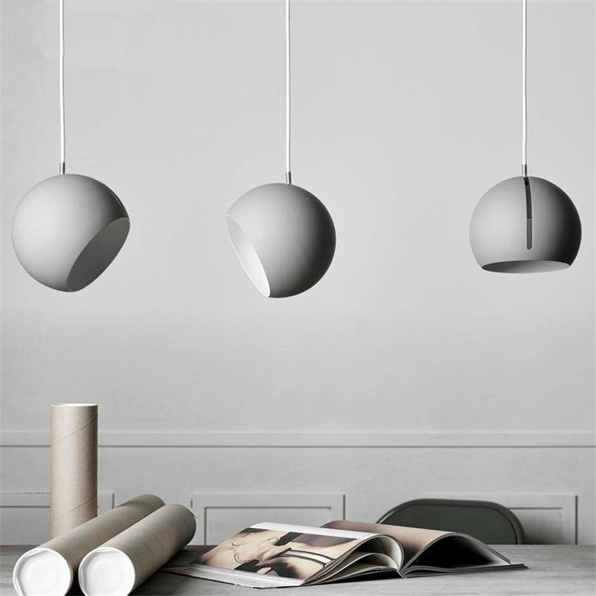 Zephrion | Industriële bolvormige verstelbare hanglamp