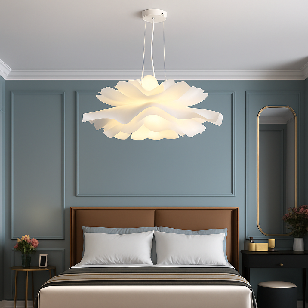 Belvondo | Minimalistische bloemvorm gelaagde hanglamp