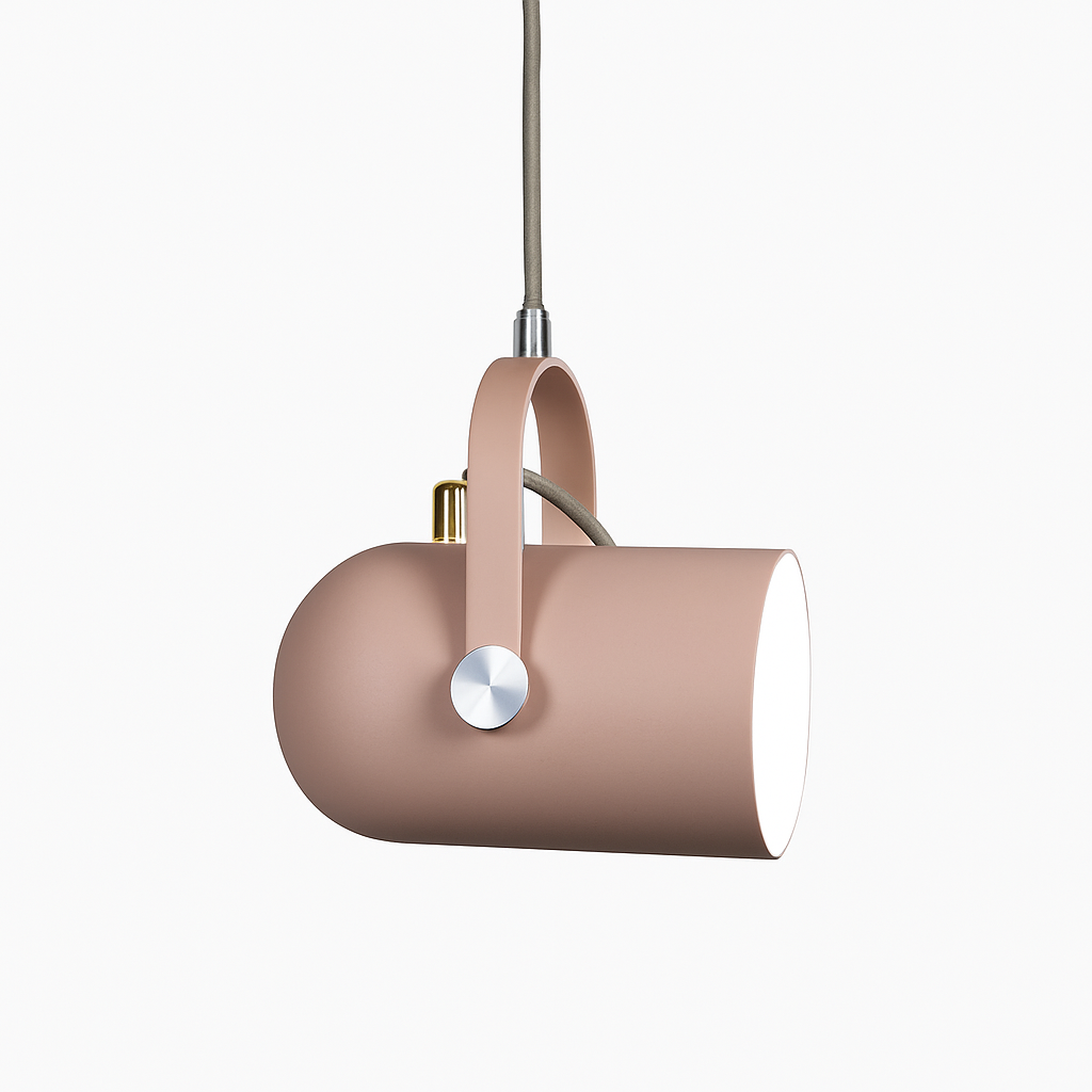 Velvion | Minimalistische Aluminium Cilinder Hanglamp Plafondarmatuur
