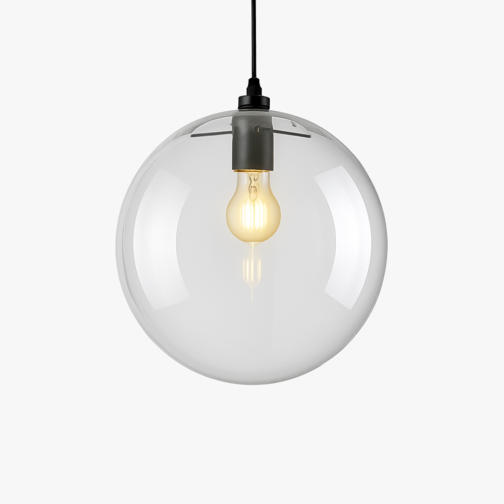 Virellian | Moderne Glazen Bol LED Hanglamp Bol