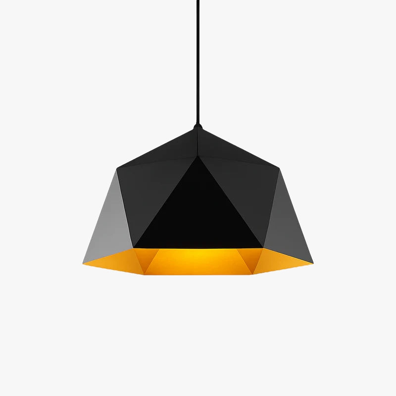 Verovei| Moderne Geometrische Diamanten Kooi Metalen Hanglamp