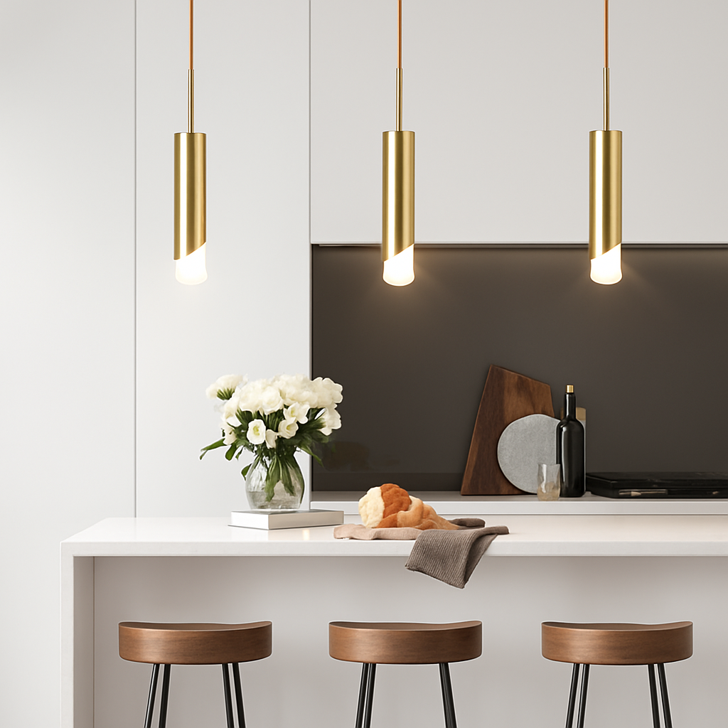 Remivor| Slanke Cilindrische Loft Metalen Moderne Hanglamparmatuur