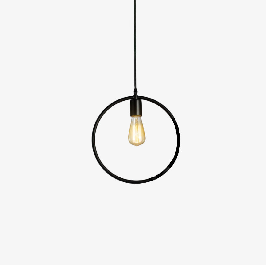 Kenjovik | Geometrische Draadframe Silhouet Stalen Hanglamp