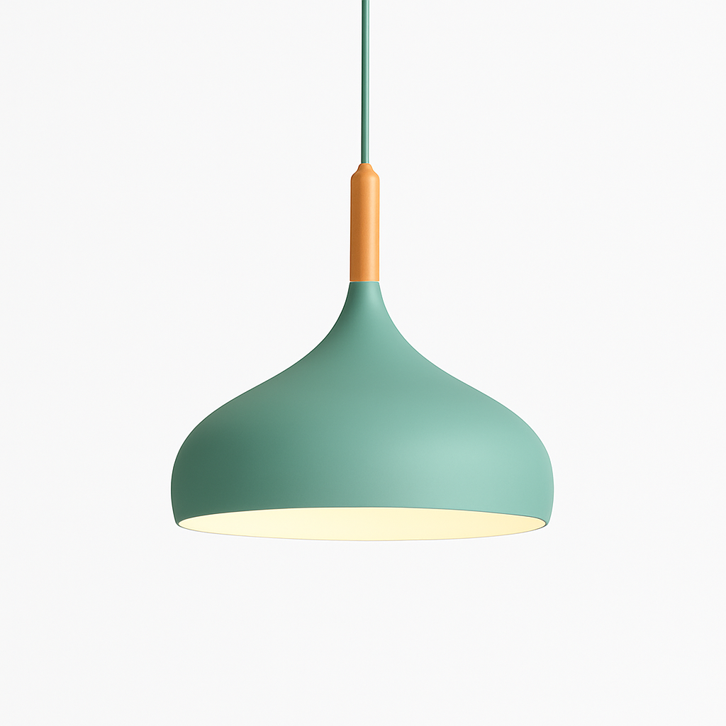 Velrion | Noordse Metalen en Houten LED Hanglamp Plafondlamp