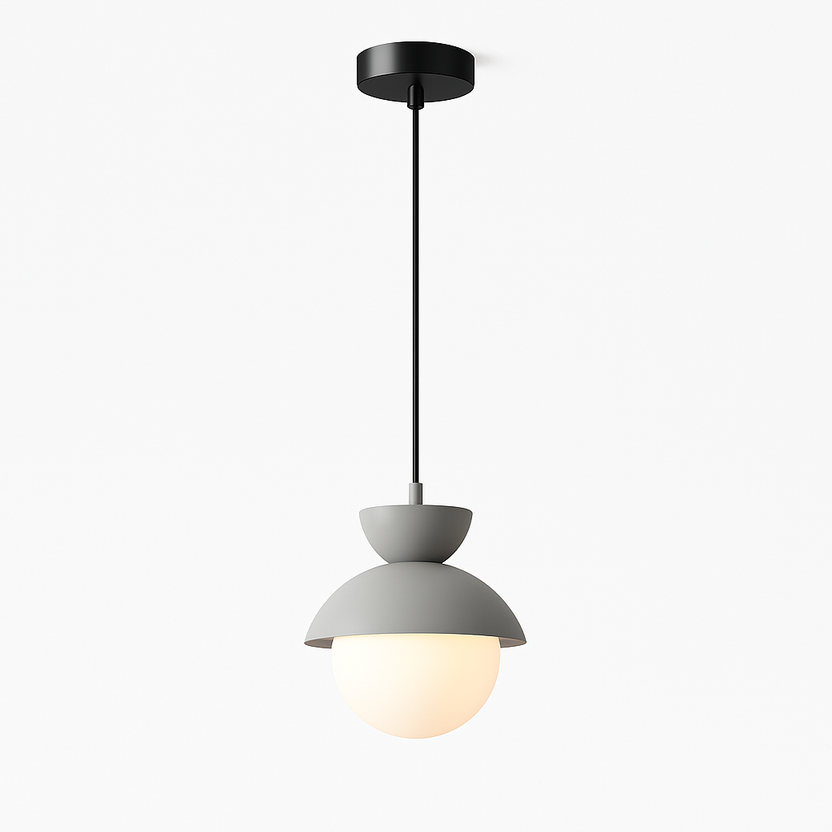 Velsatori | Noordse cirkelvormige matte bol hanglamp