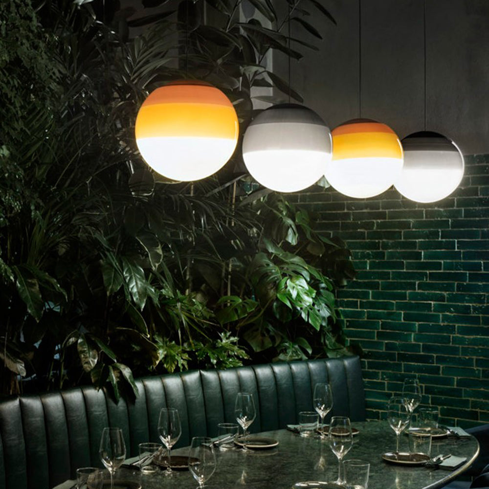 Lithose | Artistieke Sferische Bubbel Glazen Hanglamp