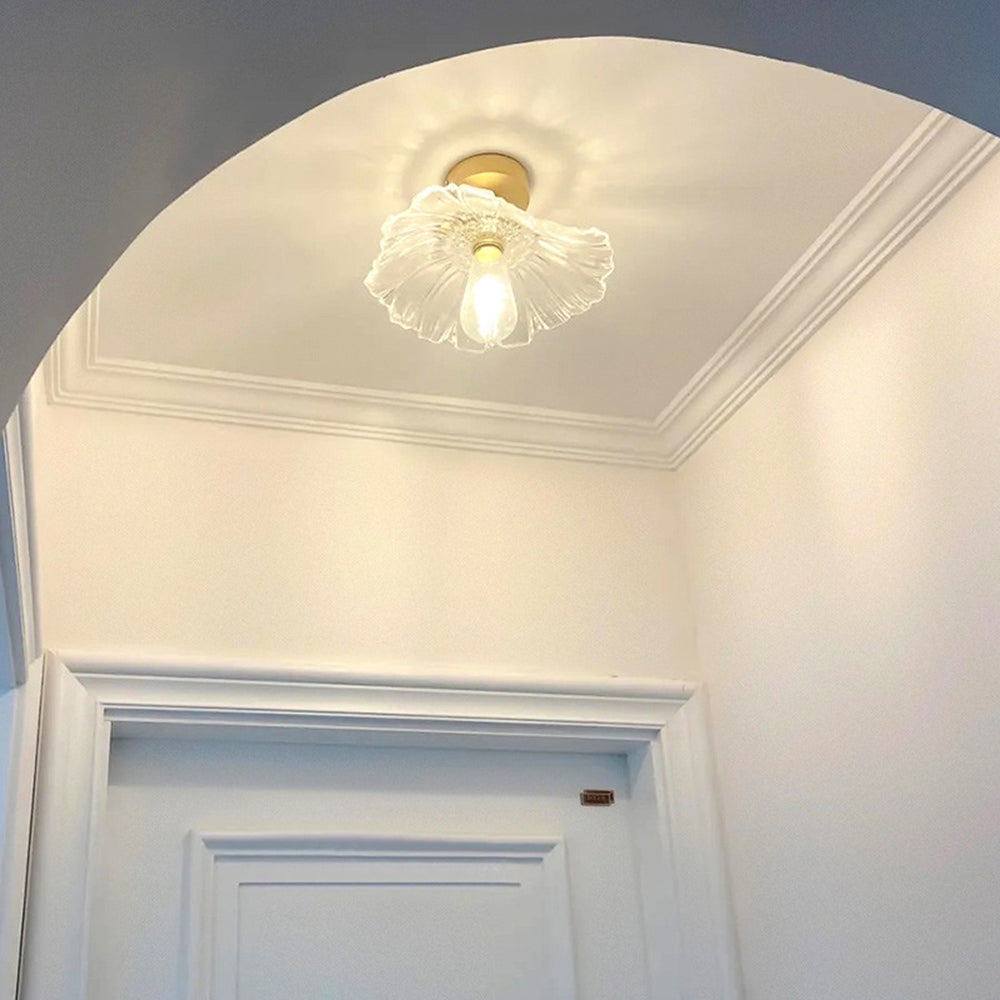 Floru | Luxe Bloem Glazen Plafond- en Hanglamp