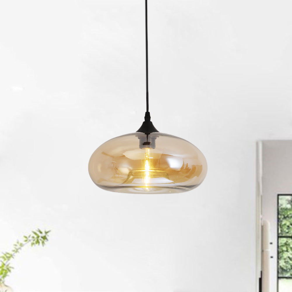 Aerisue | Noordse Glas Vaasje Silhouet Hanglamp