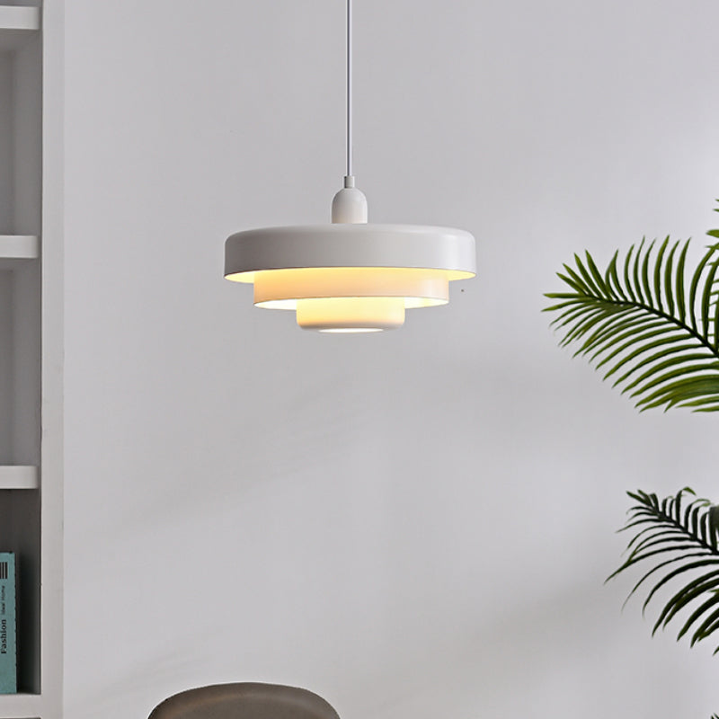Retrova | Mid-Century Moderne Laaggedraaide IJzeren Hanglamp