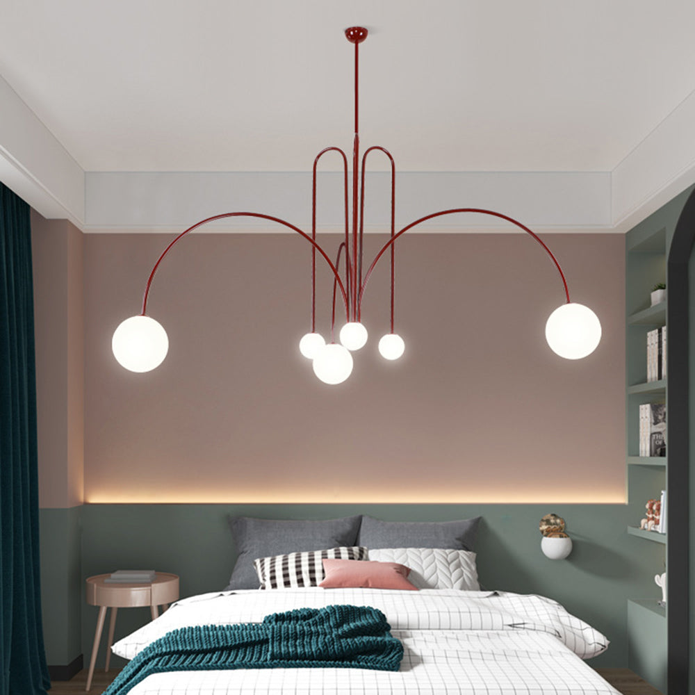 Elvandar | Minimalistische Multi Bol Globe Cluster Hanglamp