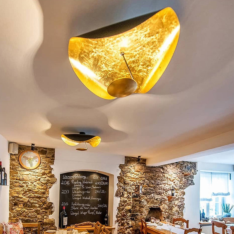 Elnari | Gesculpteerde Blad Silhouet Moderne Hangplafondlamp