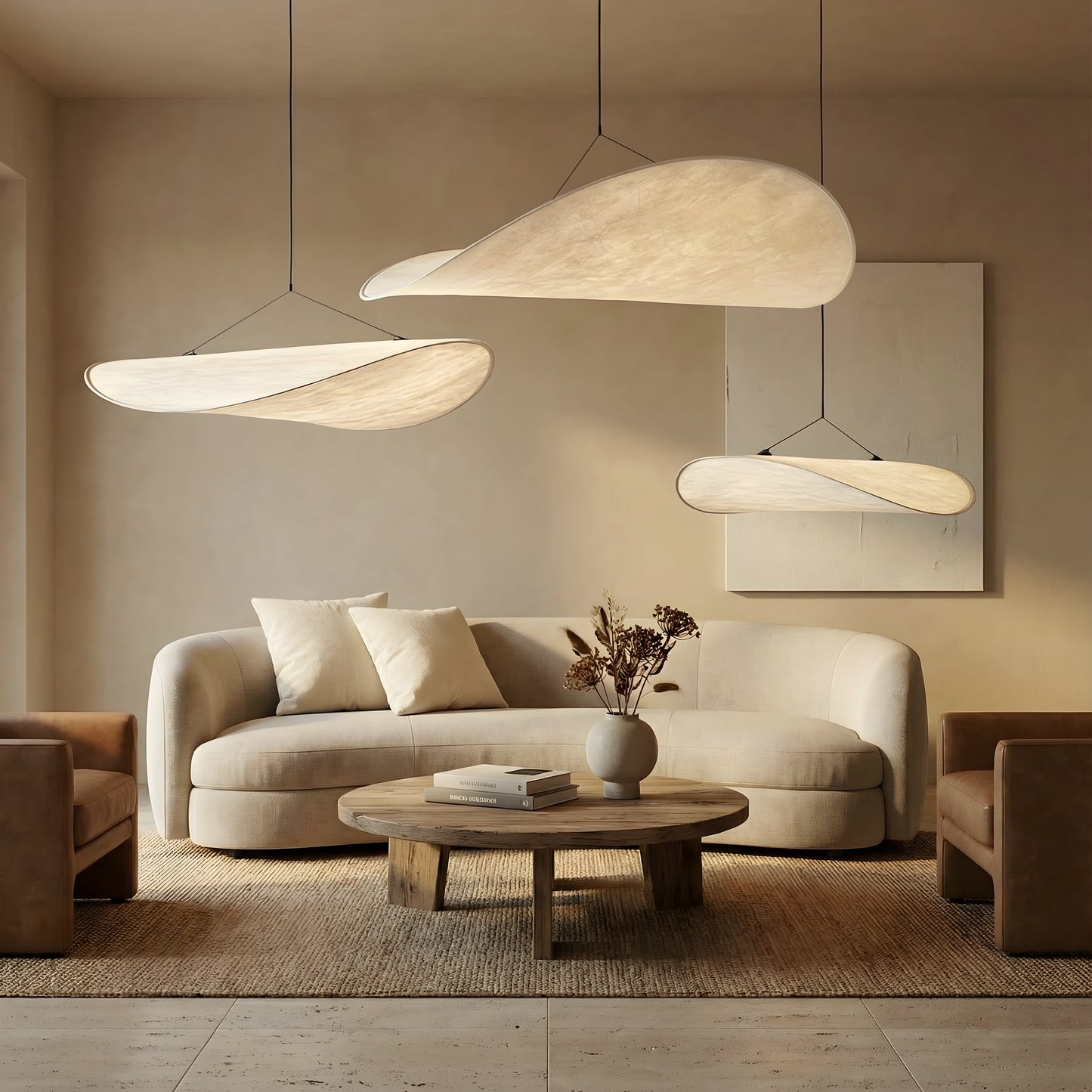 Sora | Minimalistische Japandi Stijl Wolk Hanglamp