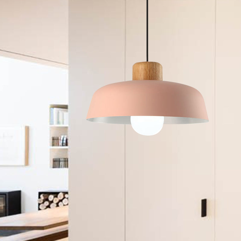 Ligna | Minimalistische Scandinavische Matte Koepel Hanglamp