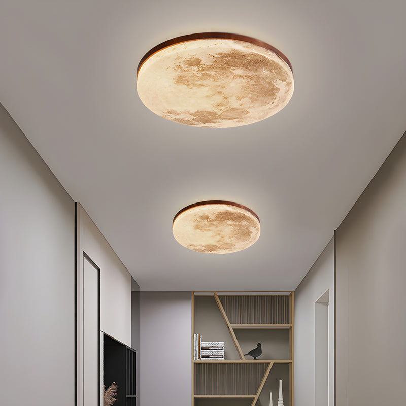 Lunis | Realistische Maan Textuur Plafondlamp