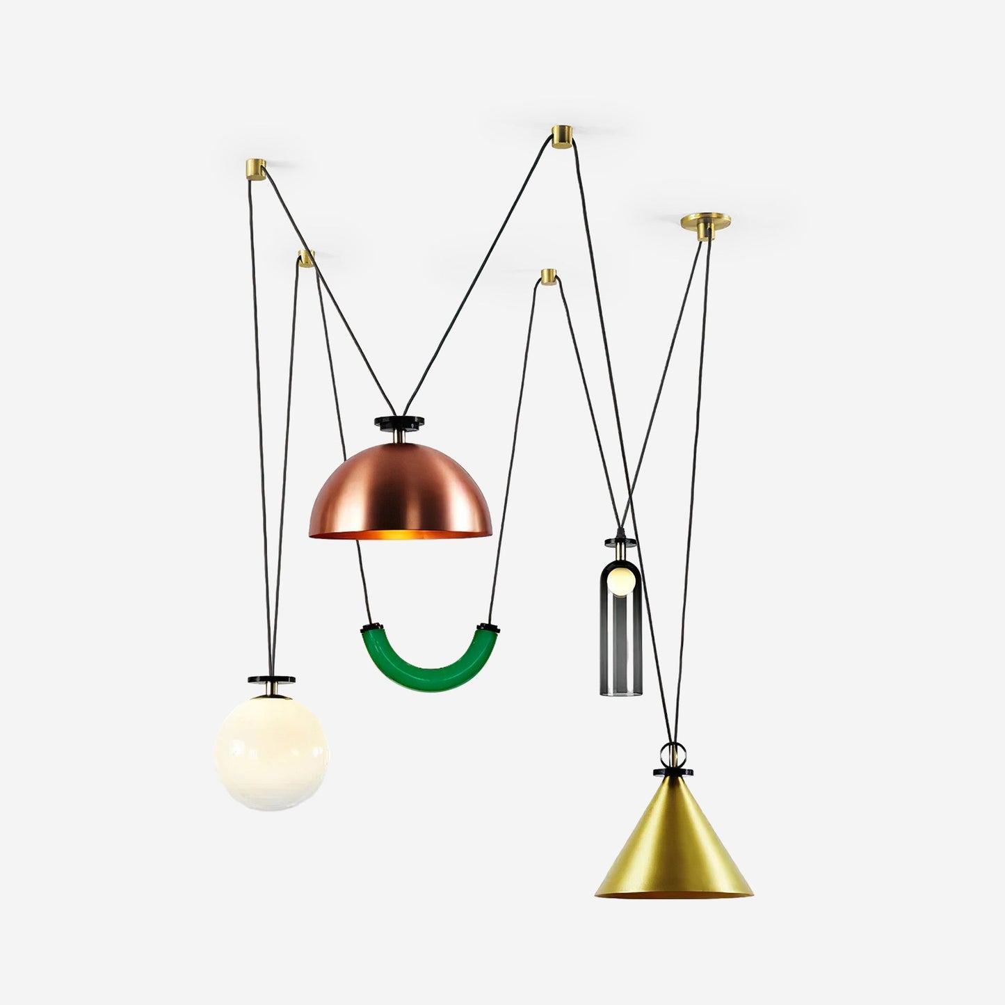 Vondisur | Minimalistische Geometrische Modulaire Hanglamp