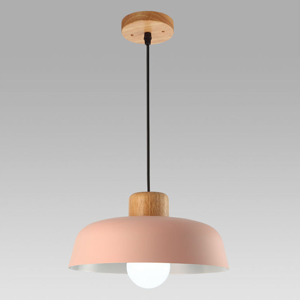 Ligna | Minimalistische Scandinavische Matte Koepel Hanglamp