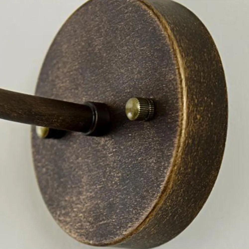 Eldenstyr | Vintage Kom Silhouet Rustieke Metalen Wandlamp