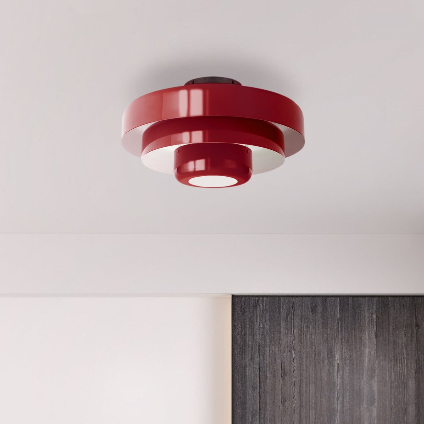 Modera | Retro Laaggedrum Plafondlamp